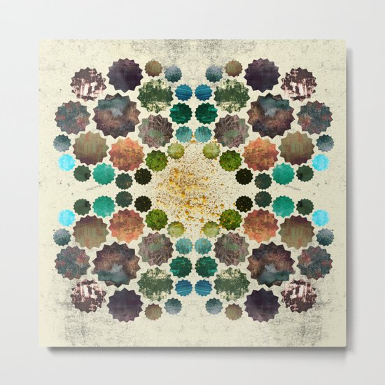 Burst Metal Print