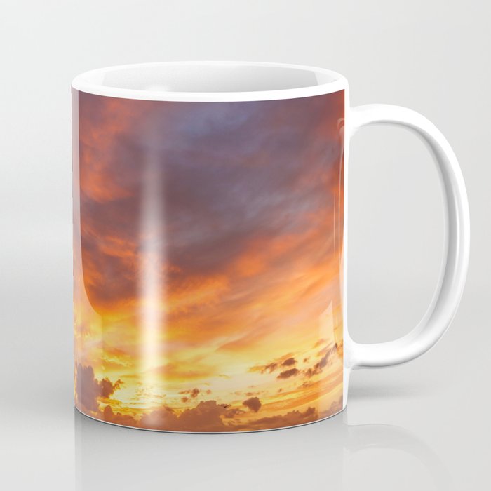 Burning Sunset Coffee Mug