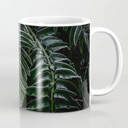 Deep green fern frond Mug