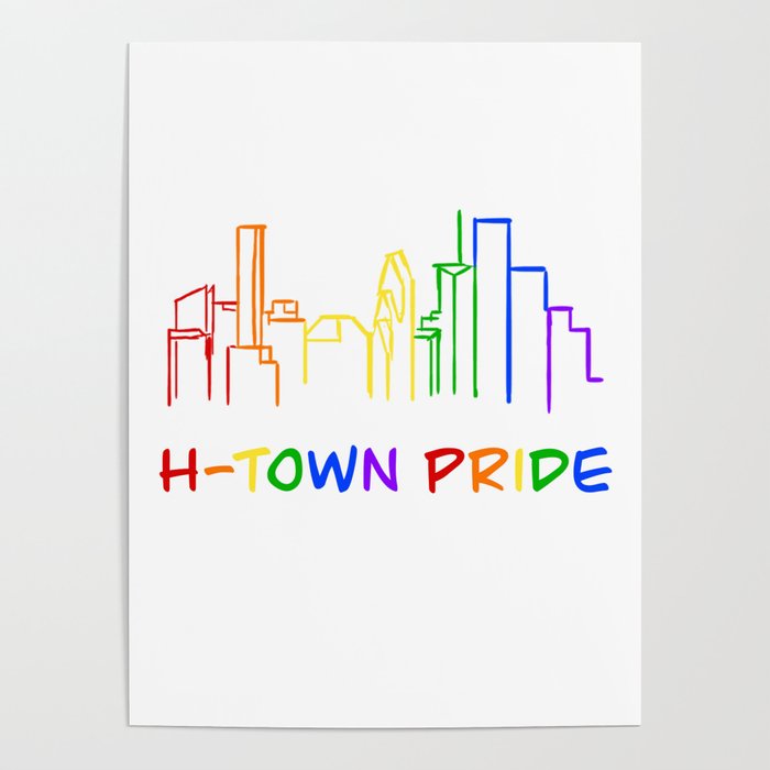 H-Town Pride (Color) Poster