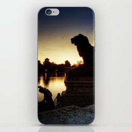 The Lion watches iPhone Skin