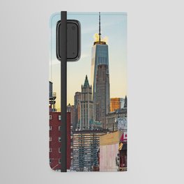 New York City | Colorful Night in NYC Android Wallet Case