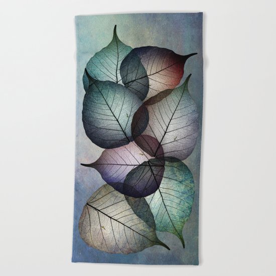 Autumn skeletons Beach Towel