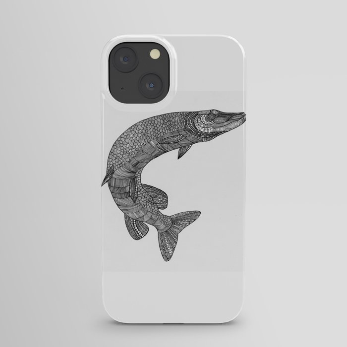 Northern pike - Esox lucius iPhone Case