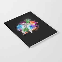 Turtle Relaxed Chilling Sea Ocean Beach Notebook