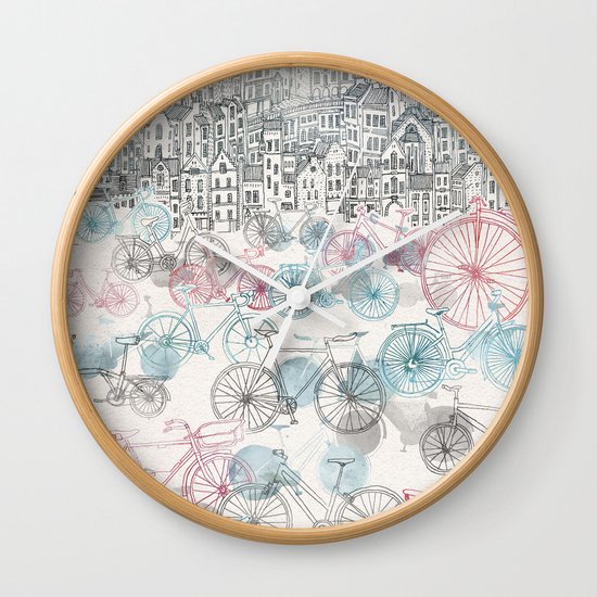 Old Town Bikes Wall Clock