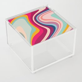 Boho Fluid Abstract Acrylic Box