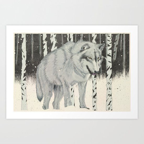 Wolf Art Print