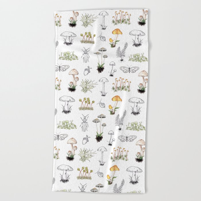 Forest Collection Print Beach Towel