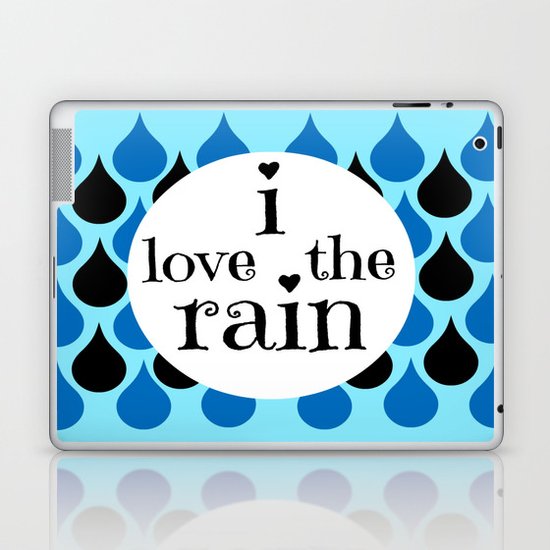 Rain Laptop & iPad Skin
