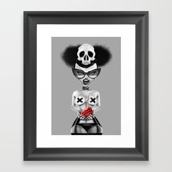 Take it I don't need it Framed Art Print