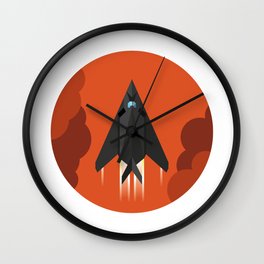F-117 Nighthawk Wall Clock