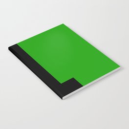 Number 1 (Black & Green) Notebook