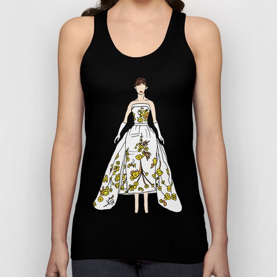 Audrey Hepburn Vintage Retro Fashion 2 Unisex Tank Top