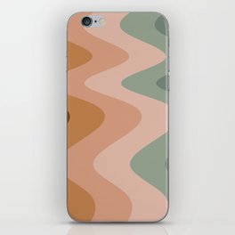 Abstraction_NEW_VIBE_RIVER_WAVE_OCEAN_LOVE_POP_ART_0116R iPhone Skin