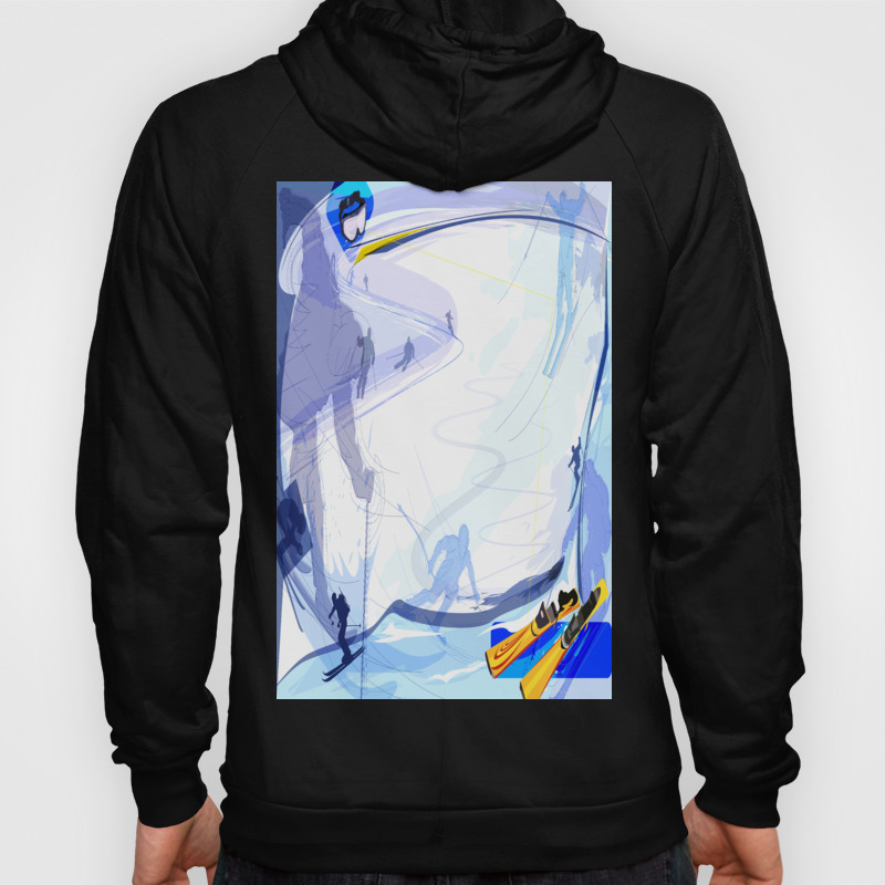 skiing hoodies
