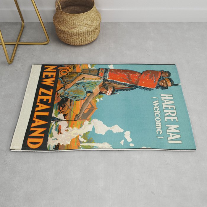Vintage poster - New Zealand Rug