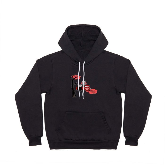 Red Owls Hoody