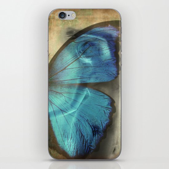 Lady Butterfly iPhone & iPod Skin