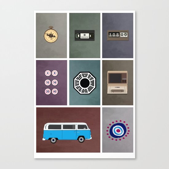 lost colors Canvas Print