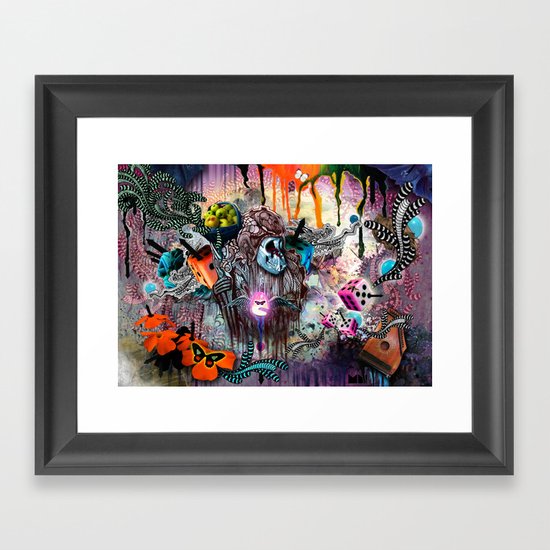 The Monk Framed Art Print