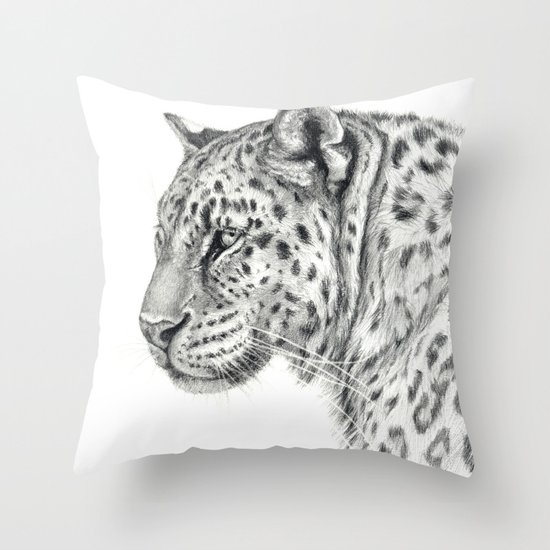 Panthera G013 Throw Pillow