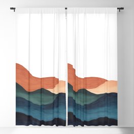 Colors of the Earth Blackout Curtain