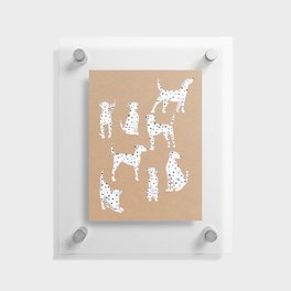 Dalmatians Floating Acrylic Print