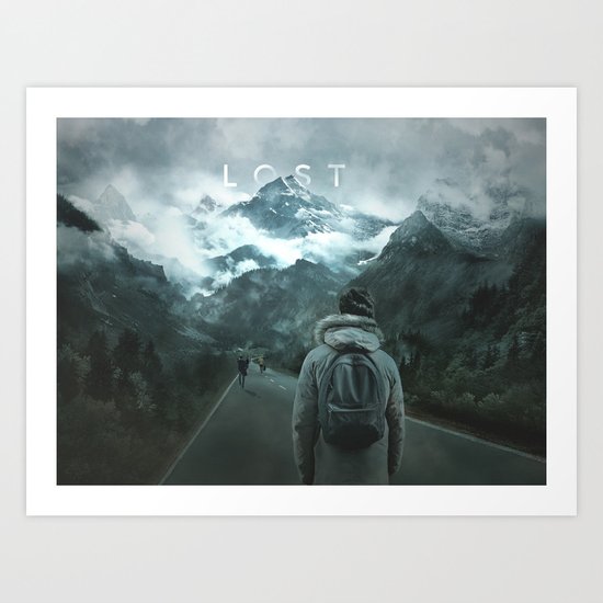 L\\ST Art Print