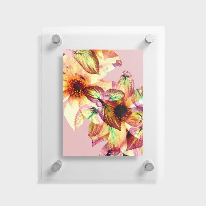Flower Power Floating Acrylic Print