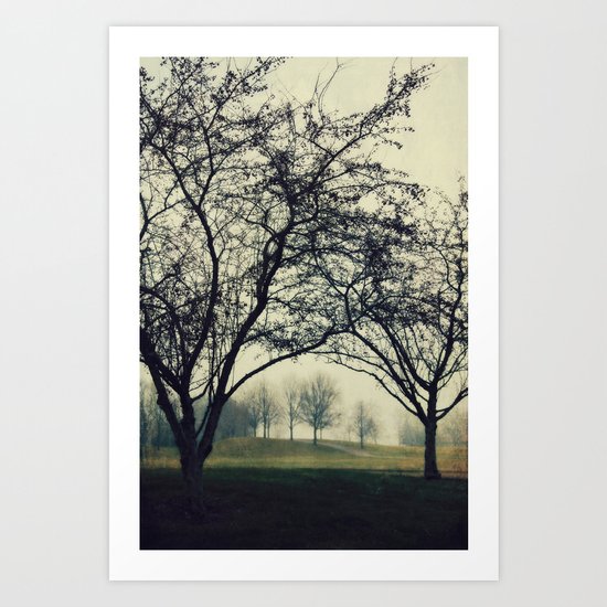 Embracing the Distance Art Print