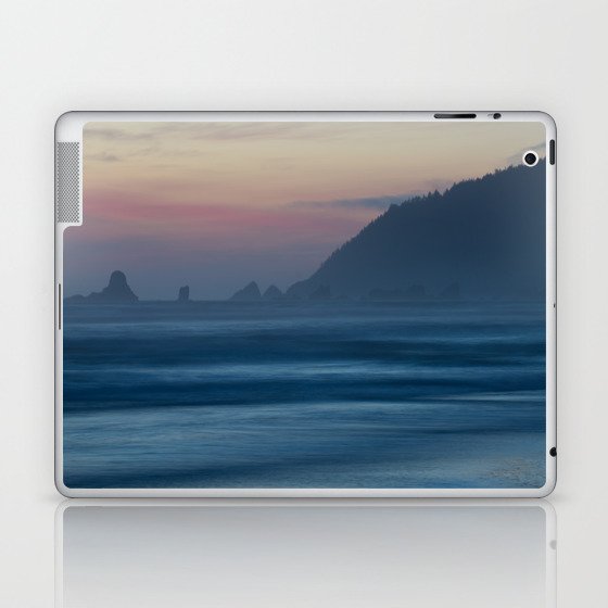 Cannon Beach at Dusk Laptop & iPad Skin