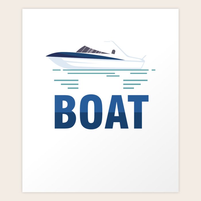 Sailing Ship Boating Oceans Sailor Sea Lovers I M On A Boat Gift Art Print By Tomgiant