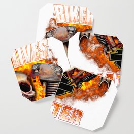 Biker Lives Matter Coaster