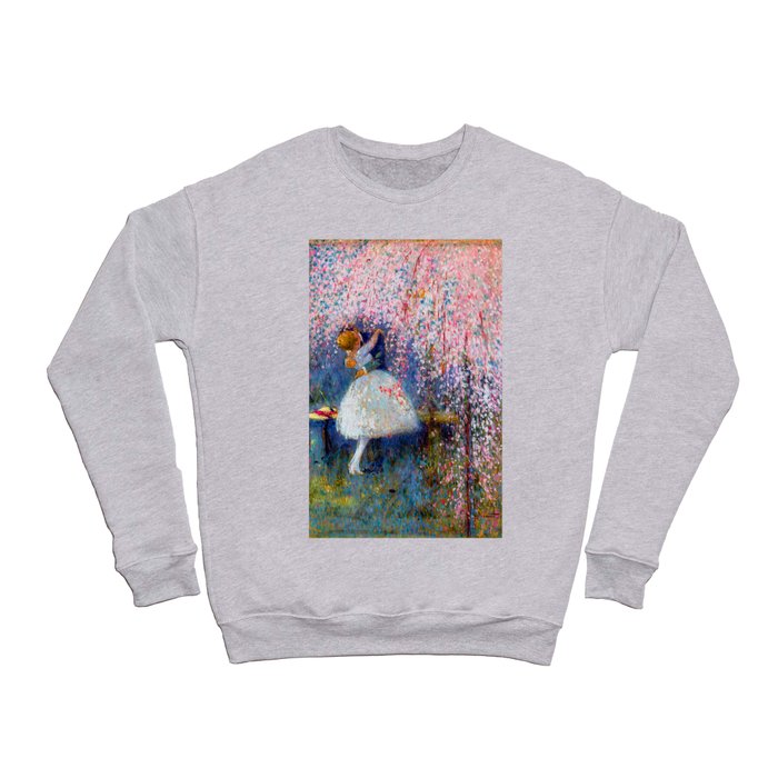 Georges Picard Romance under the Blossom Tree Crewneck Sweatshirt