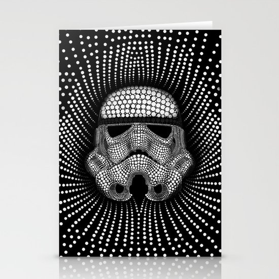 Trooper Star Circle Wars Stationery Cards