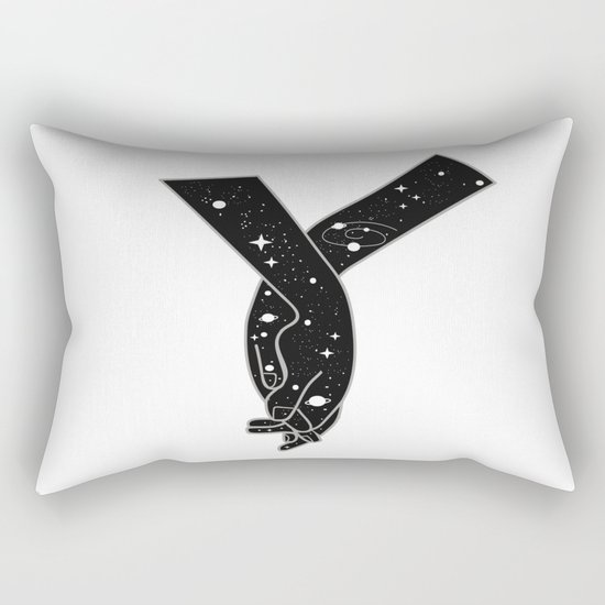 We are the universe Rectangular Pillow