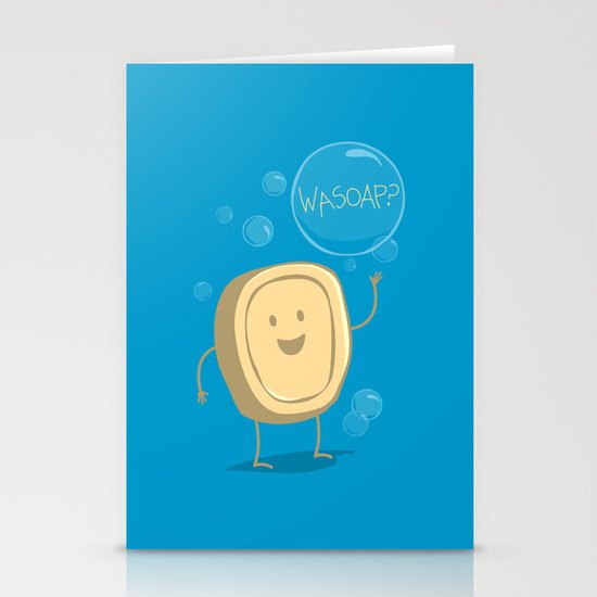 Wasoap? Stationery Cards