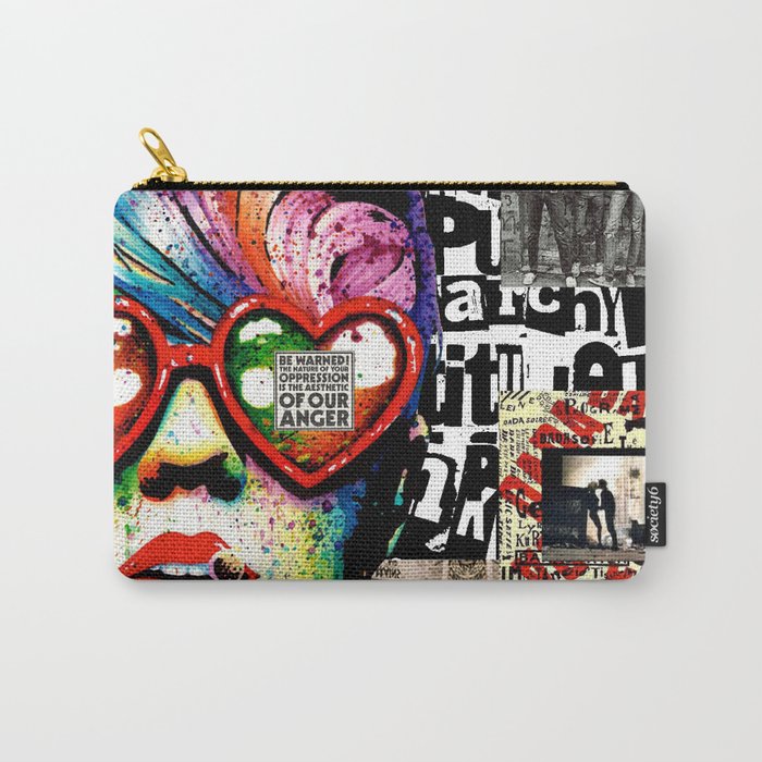 Punk Rock poster Carry-All Pouch