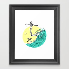 Surf Nose Framed Art Print