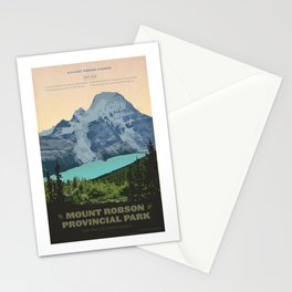 Mount Robson Provincial Park Stationery Card