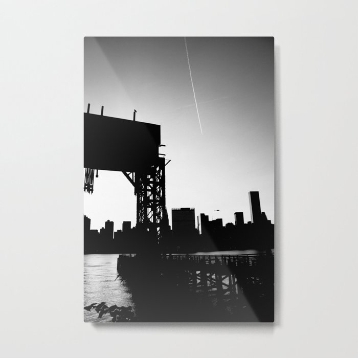 New York City Blackout Metal Print