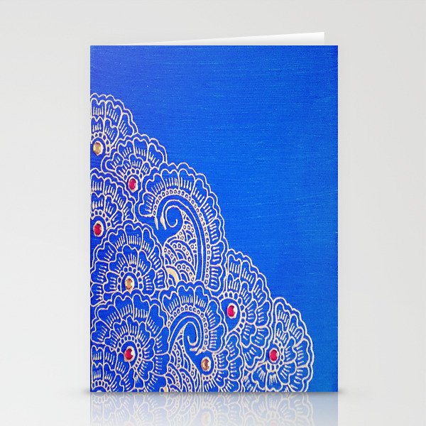 Blue & Red Stationery Cards