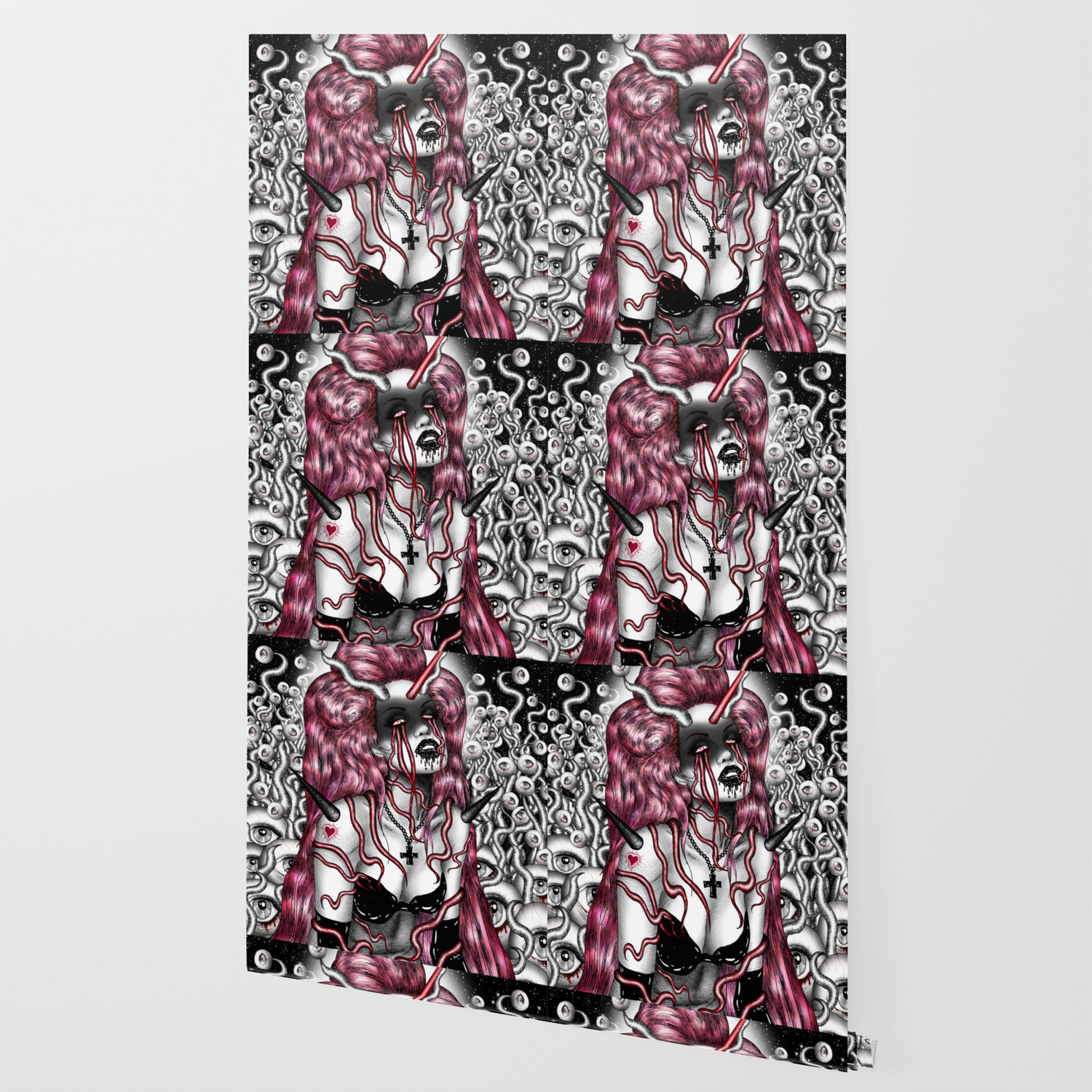 Tentacle Temptress Wallpaper By Petrabrnardic Society6 Tentacle shark high definition desktop wallpapers. society6