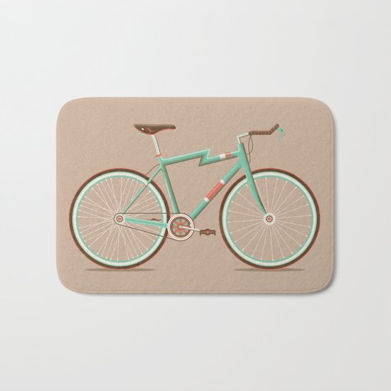 Bicycle Bath Mat