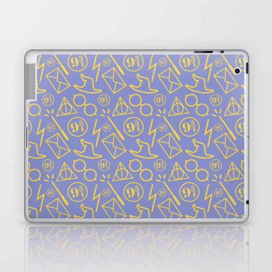 Potter Pattern Laptop & iPad Skin