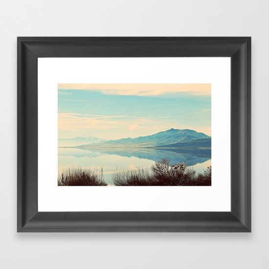 REFLECTIN' Framed Art Print