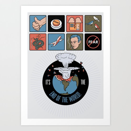 It Starts With An Earthquake Art Print