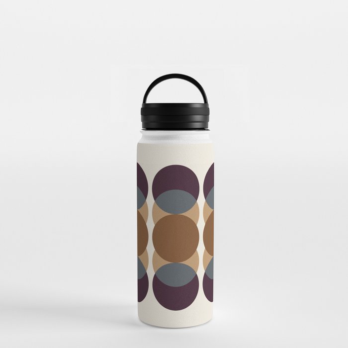 Moon Phases Abstract XV Water Bottle