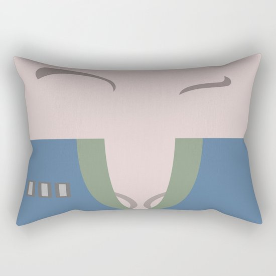 T'Pol - Starfleet - Minimalist - Star Trek: Enterprise - Trektangle Trektangles - startrek - vulcan Rectangular Pillow